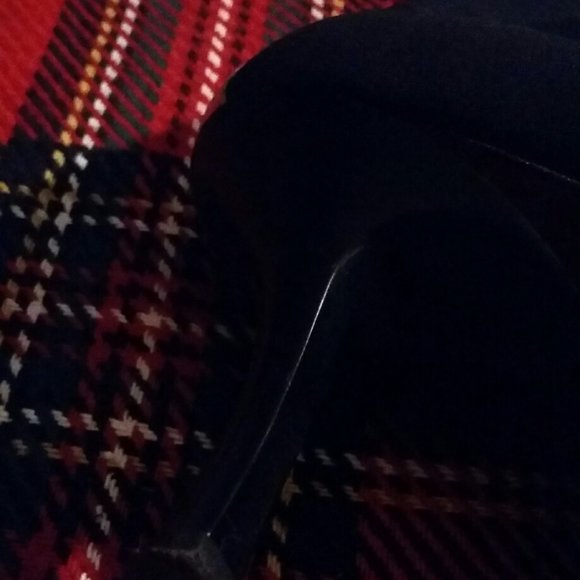 Donald J Pilner Black Fabric Boot - Size 8 - Picture 10 of 10